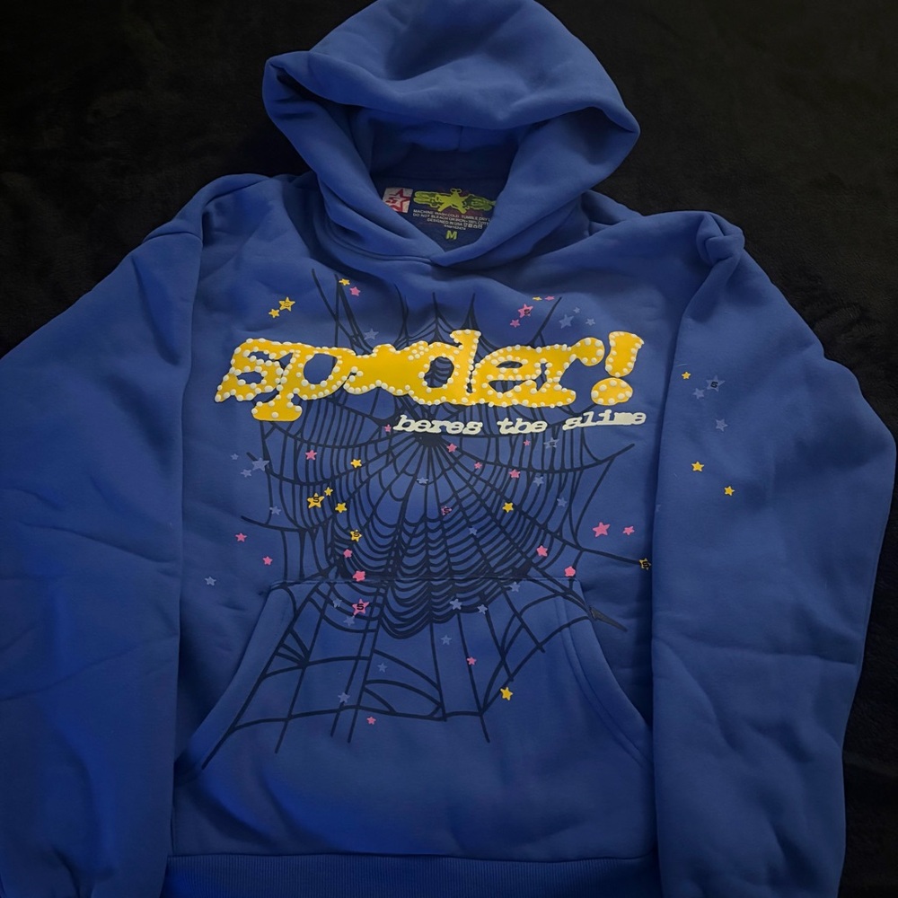 Blue Spider Hoodie